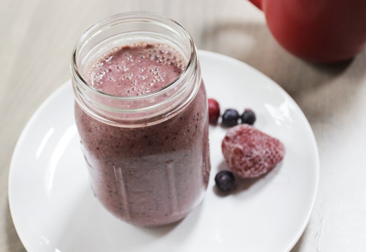 green-berry-smoothie-jar Green Berry Smoothie