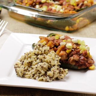 Stuffed Poblano Peppers