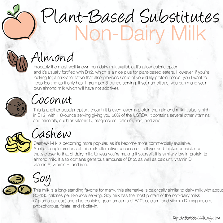 PlantBased Substitutions Plant Based Cooking
