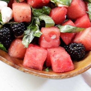 Watermelon Berry Salad