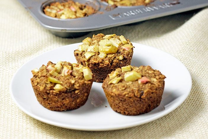 Chia Spice Apple Muffins