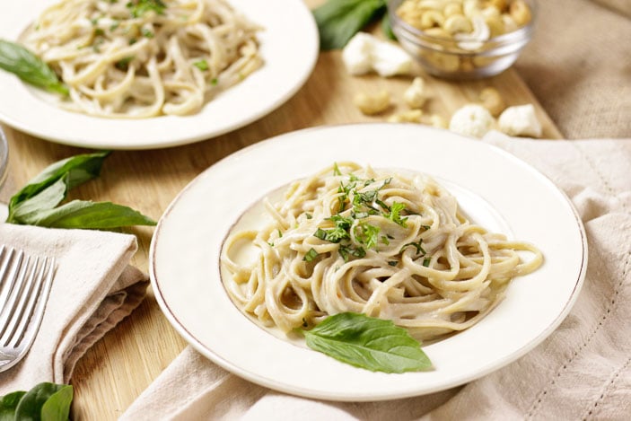 Cauliflower Pasta Alfredo CauliflowerPasta Alfredo