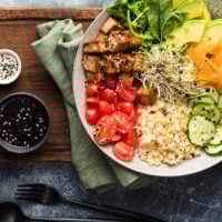Tofu Veggie Bowl